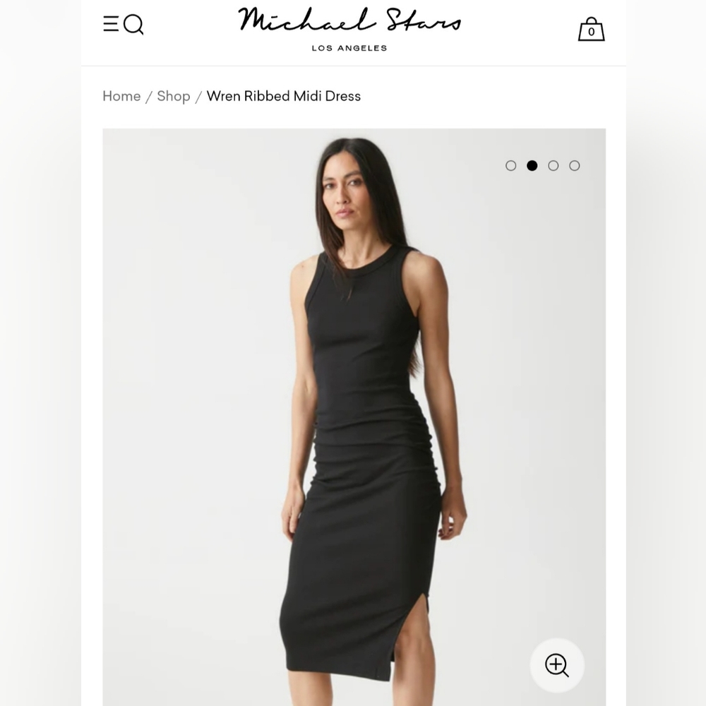 Michael Stars Wren Midi Tank Dress Sz Small